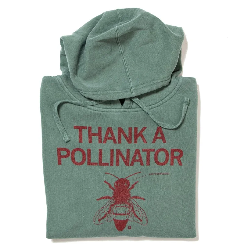 Tech - friendly men hoodie with a built - in headphone jack Tech - friendly men hoodie with a built - in headphone jack Thank A Pollinator Pullover Hoodie