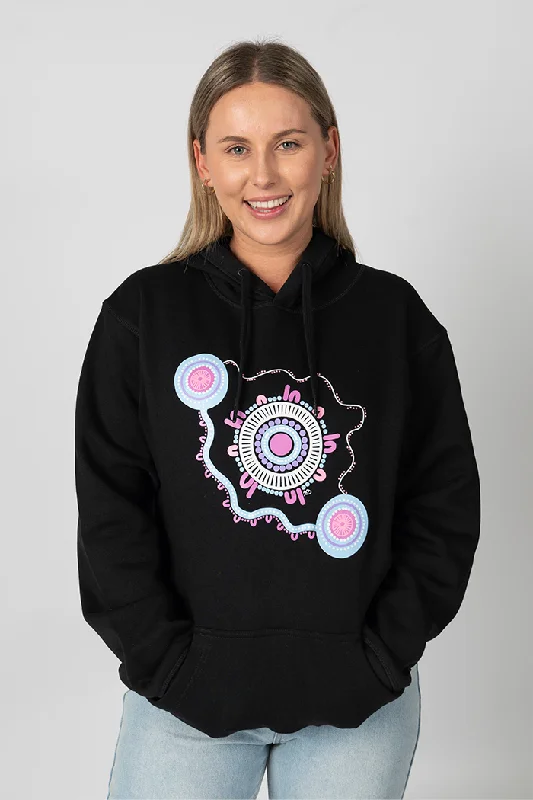 Graphic - printed men hoodie with anime motifs for otaku fans Graphic - printed men hoodie with anime motifs for otaku fans A Woman's Connection Black Premium Cotton Blend Unisex Hoodie
