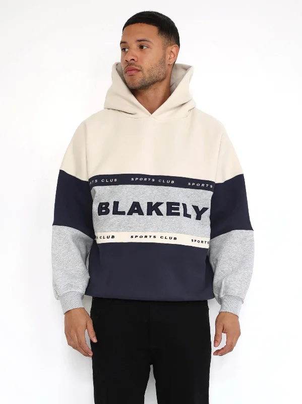 Graphic - printed men hoodie with anime motifs for otaku fans Alpine Relaxed Hoodie - Light Grey