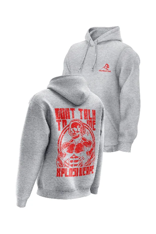 Luxury men hoodie made from cashmere - blend material XAPE DTTM Hoodie - Sports Grey