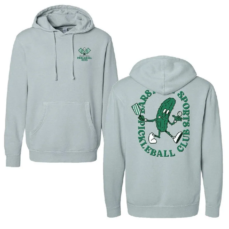 Camouflage - pattern men hoodie for outdoor enthusiasts Barstool Pickleball Club Pigment Dyed Hoodie