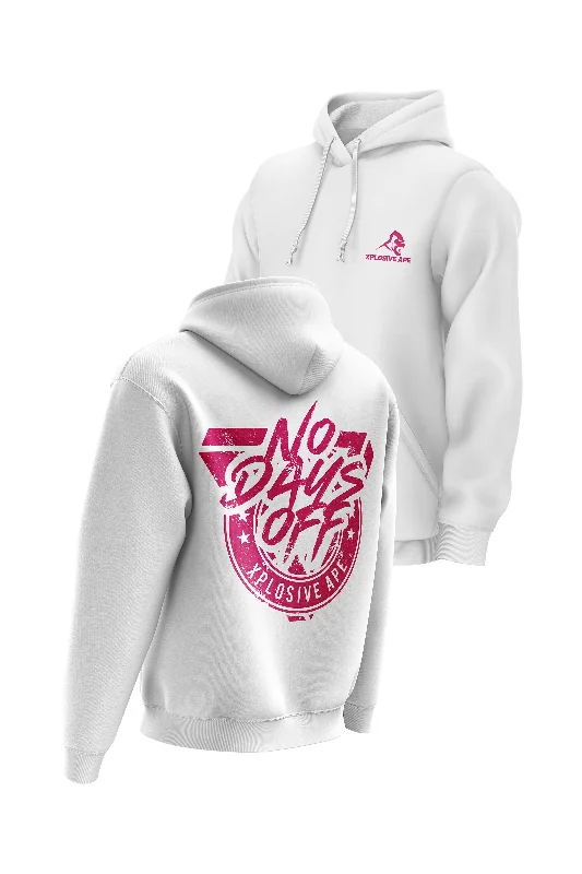 Thermal - insulated men hoodie for winter sports XAPE Restless Hoodie - White