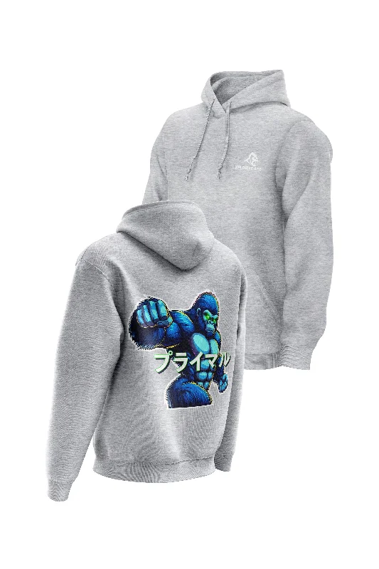 Luxury men hoodie made from cashmere - blend material XAPE Inferno V1 Hoodie - Grey