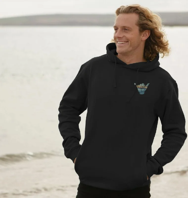 Thermal - insulated men hoodie for winter sports 'VAN LIFE' Mens Hoodie
