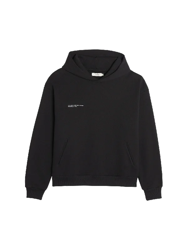 Thermal - insulated men hoodie for winter sports Mens 365 Heavyweight Hoodie—black