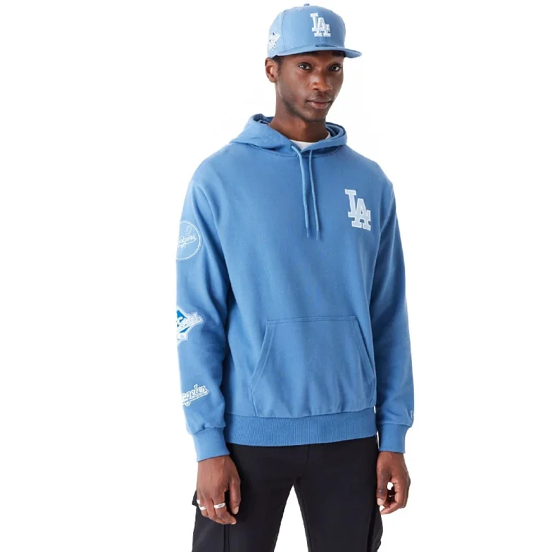 Thermal - insulated men hoodie for winter sports LA Dodgers MLB World Series Blue Oversized Pullover Hoodie Thermal - insulated men hoodie for winter sports LA Dodgers MLB World Series Blue Oversized Pullover Hoodie