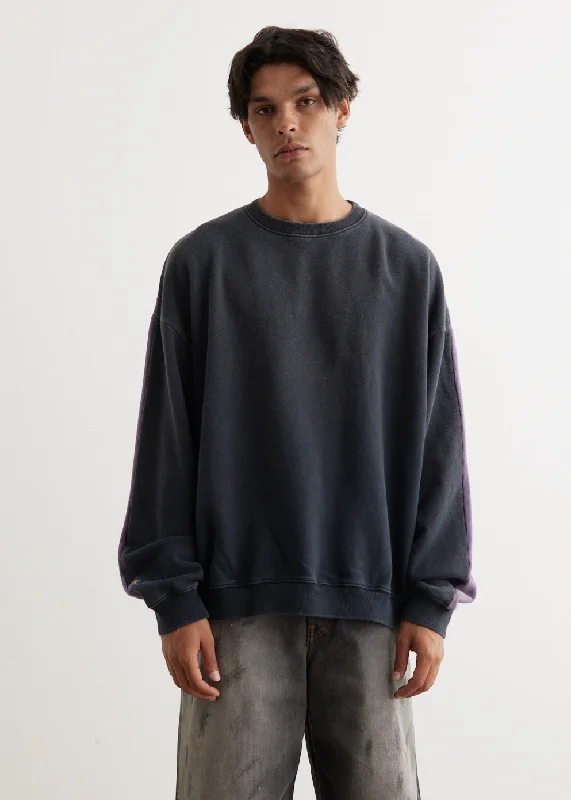 Plus - size men hoodie with a roomy fit for comfort SWT Knit 2Tones Remake Big Sweater Plus - size men hoodie with a roomy fit for comfort SWT Knit 2Tones Remake Big Sweater