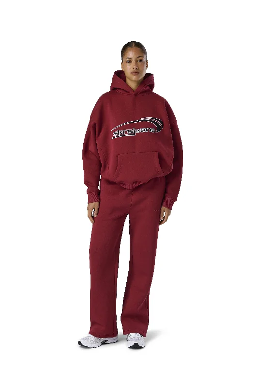 Water - resistant men hoodie for rainy days Staten Logo Hoodie in Alert