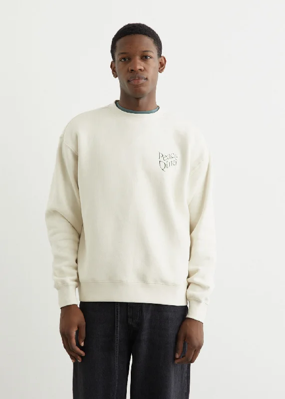 Slim - fit men hoodie to pair with skinny jeans Warped Crewneck
