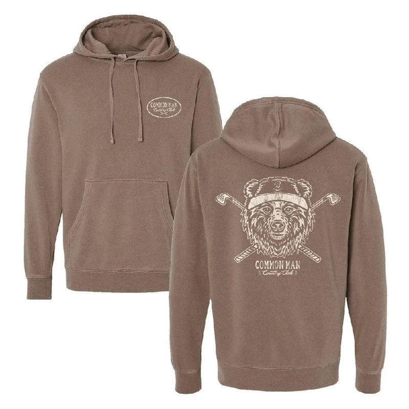 Thermal - insulated men hoodie for winter sports Common Man Country Club Hoodie III