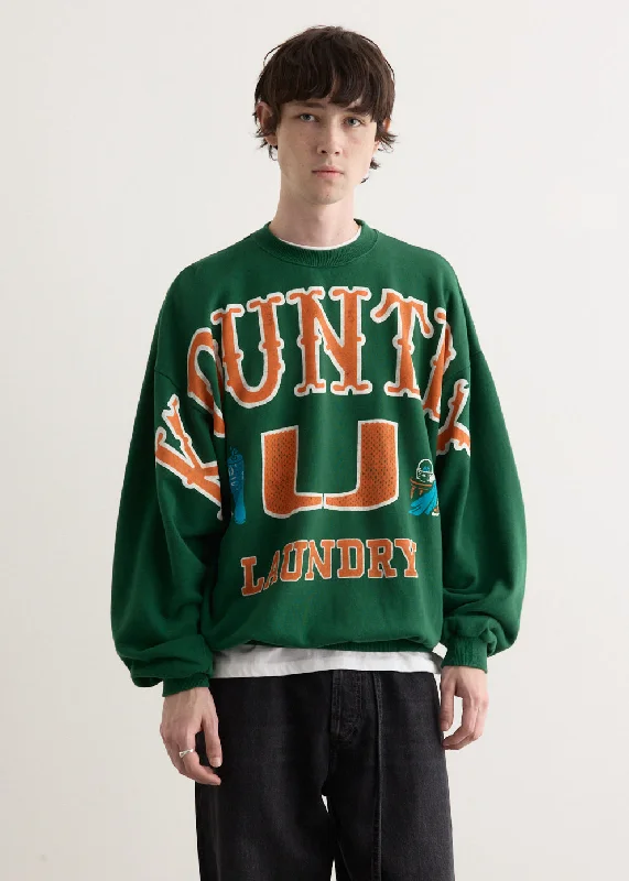 Luxury men hoodie made from cashmere - blend material 30/-SWT Knit BIG Sweatshirt (BIG KOUNTRY)