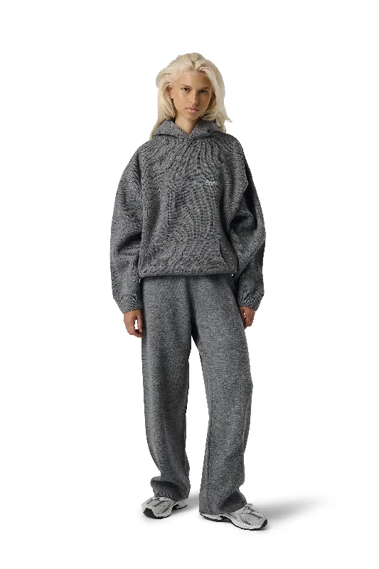 Fleece - lined men hoodie for extreme cold weather Seekers Knit Hoodie in Sulk