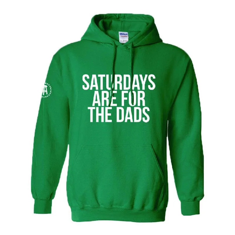 Slim - fit men hoodie to pair with skinny jeans Saturdays Are For The Dads Hoodie