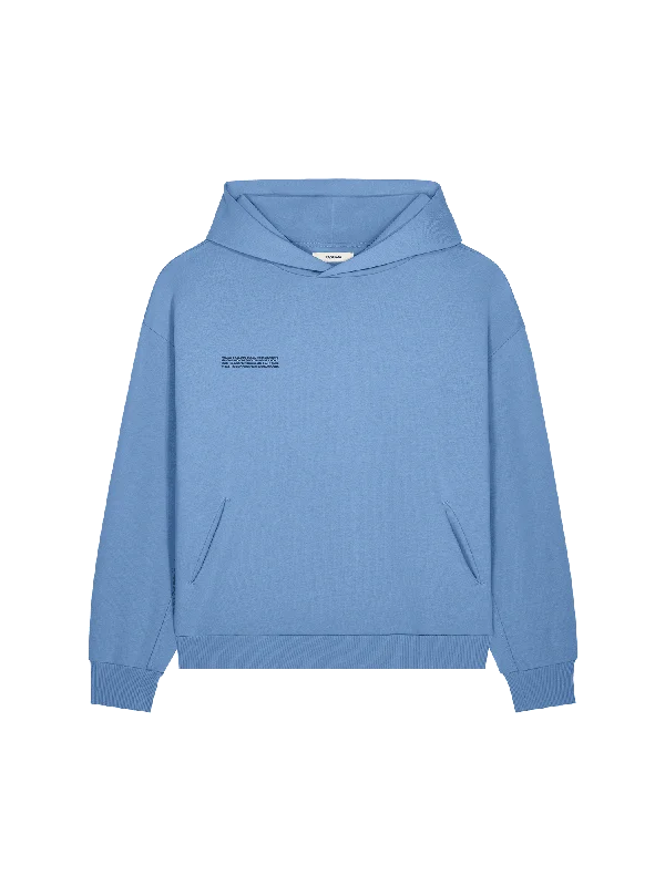 Fleece - lined men hoodie for extreme cold weather Mens DNA Hoodie—summit blue