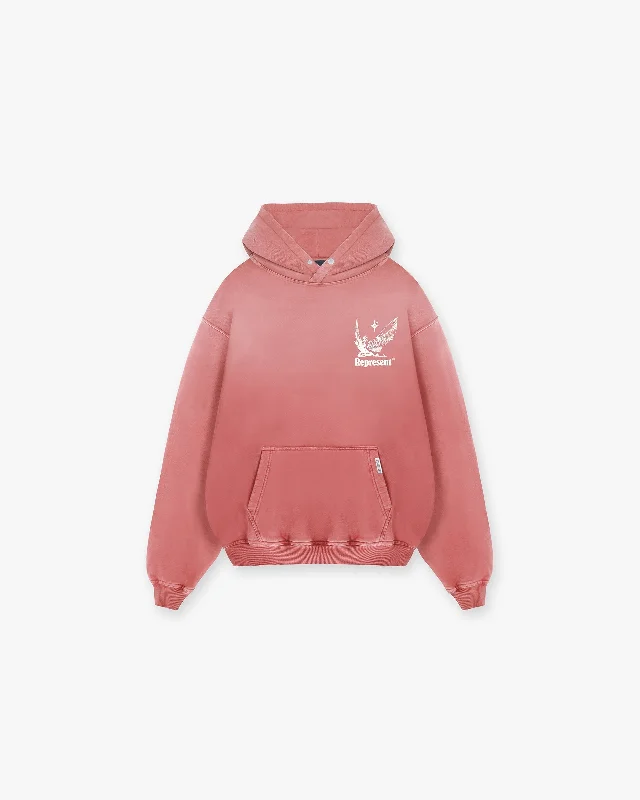 Men hoodie for gym workouts with moisture - wicking technology Spirits Of Summer Hoodie - Sunrise