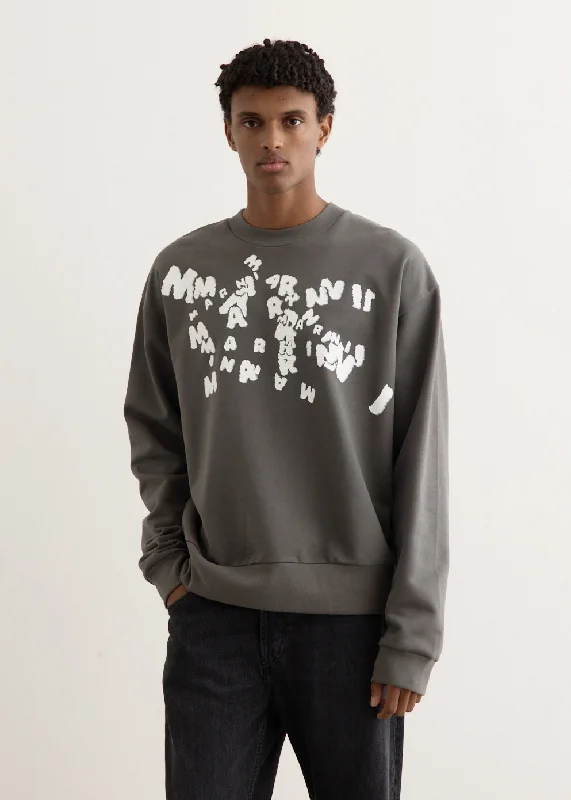 Men hoodie with a detachable hood for versatility Chaos Logo Sweatshirt