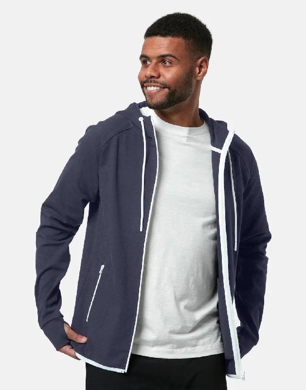 Halloween - themed men hoodie with spooky prints Chill Zip Hoodie in Orbit