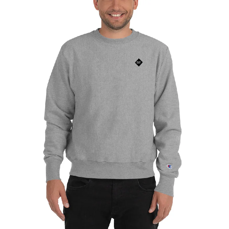Water - resistant men hoodie for rainy days Diamond Champion Sweatshirt