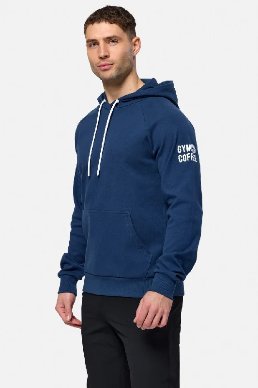 Slim - fit men hoodie to pair with skinny jeans Chill Hoodie in Petrol Blue