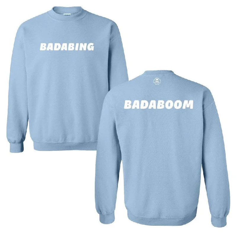 Slim - fit men hoodie to pair with skinny jeans Badabing Crewneck