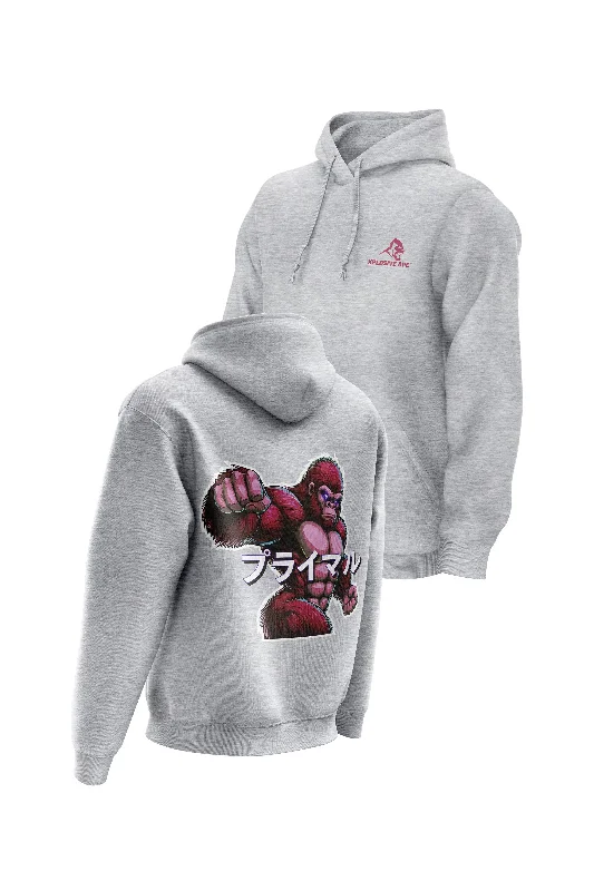 Lightweight men hoodie with mesh panels for breathability XAPE Inferno V4 Hoodie - Grey