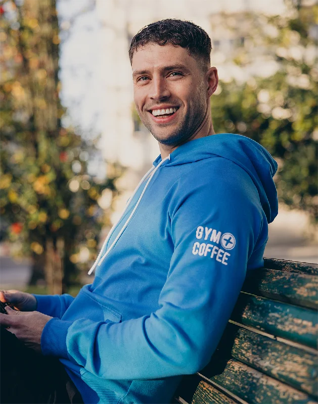 Slim - fit men hoodie to pair with skinny jeans Chill Hoodie in Sky Blue