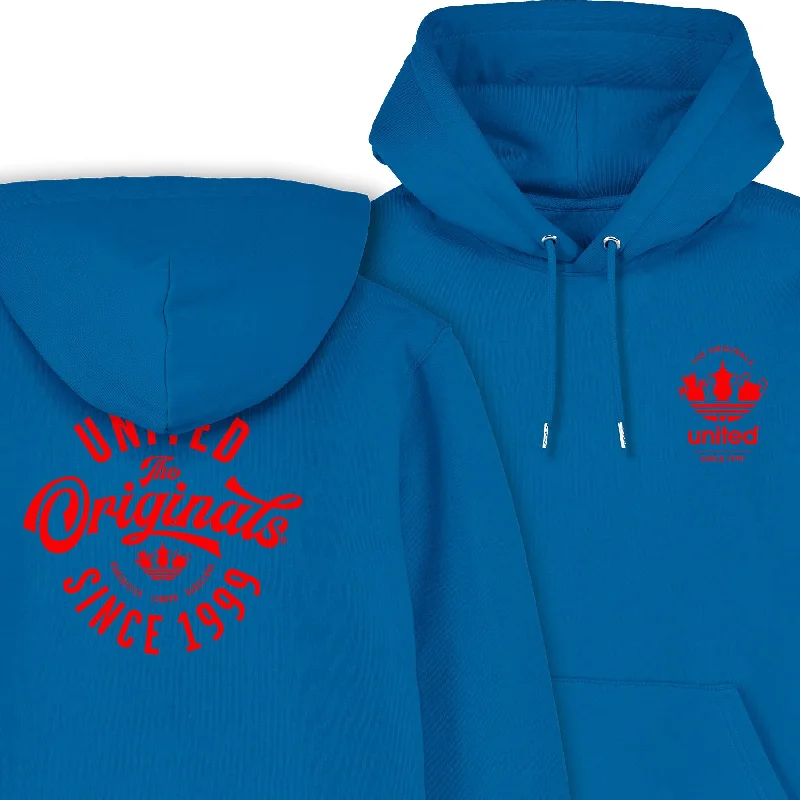 Plus - size men hoodie with a roomy fit for comfort Treble Originals 360 Hoodie