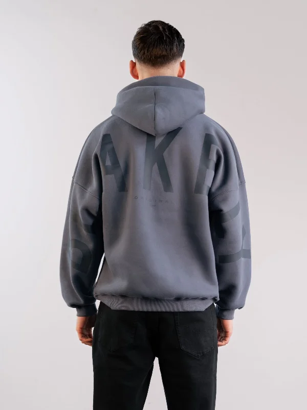 Graphic - printed men hoodie with anime motifs for otaku fans Tonal Idris Oversized Hoodie - Blue Graphic - printed men hoodie with anime motifs for otaku fans Tonal Idris Oversized Hoodie - Blue