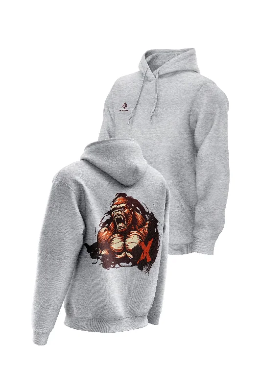 Luxury men hoodie made from cashmere - blend material XAPE Relentless V3 Hoodie - Grey Luxury men hoodie made from cashmere - blend material XAPE Relentless V3 Hoodie - Grey