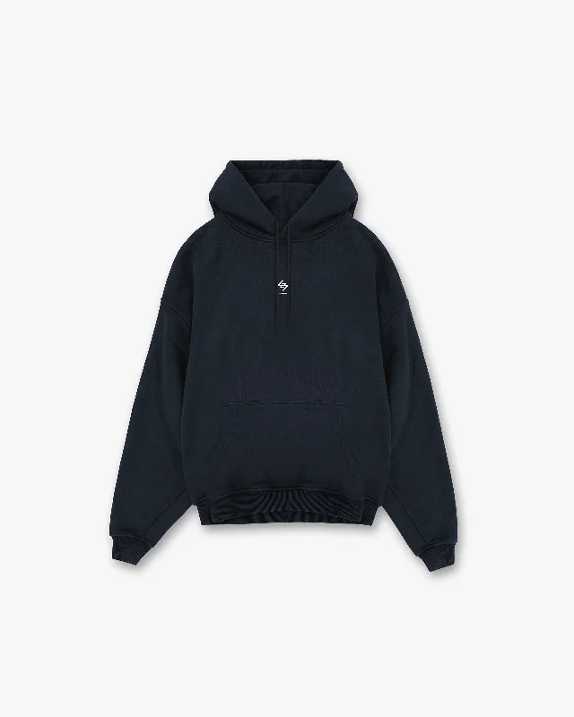 Men hoodie with a detachable hood for versatility 247 Oversized Hoodie - Navy