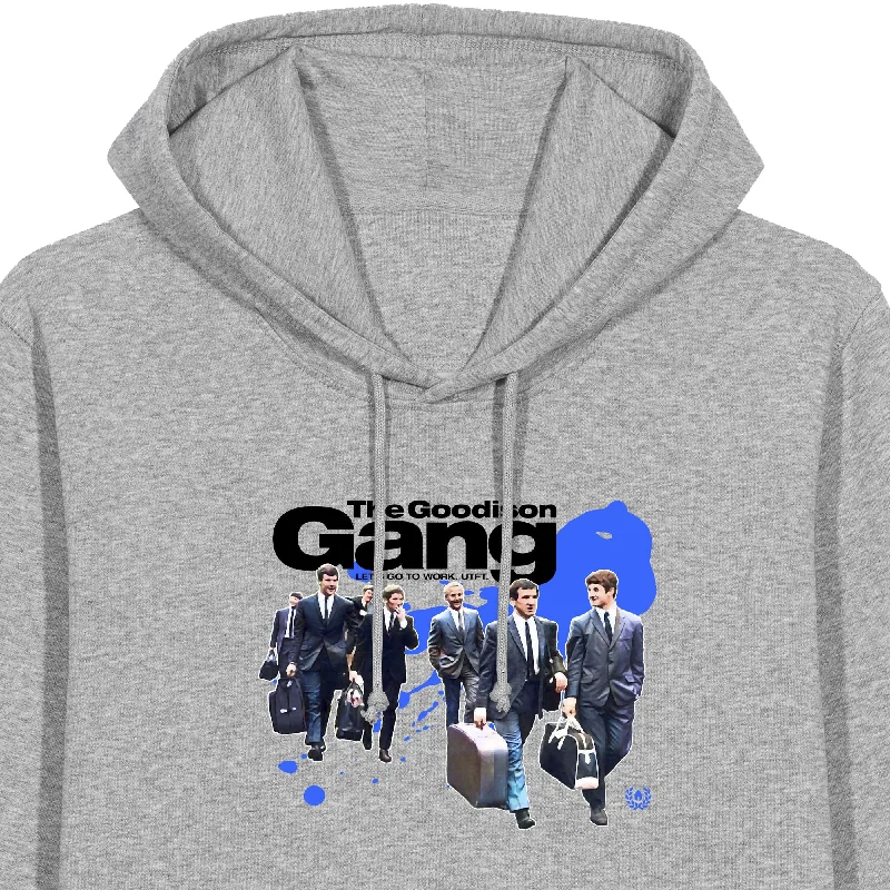 Oversized men hoodie with dropped shoulders for a streetwear look Goodison Gang Hoodie