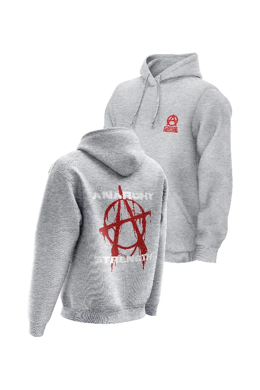 Organic cotton men hoodie for a sustainable and soft feel AS Splash Hoodie - Sports Grey