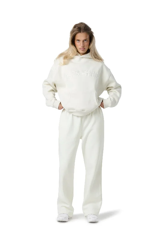Plus - size men hoodie with a roomy fit for comfort Series Hoodie in Balm
