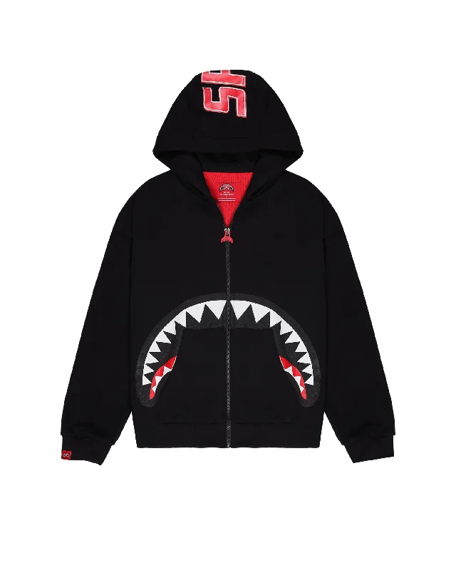 Organic cotton men hoodie for a sustainable and soft feel SPRAYGROUND DAILY FULL ZIP HOODIE