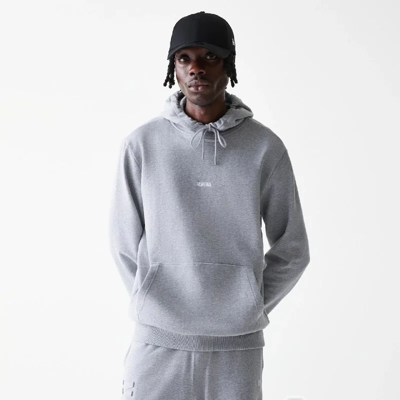 Graphic - printed men hoodie with anime motifs for otaku fans New Era Tonal Grey Pullover Hoodie