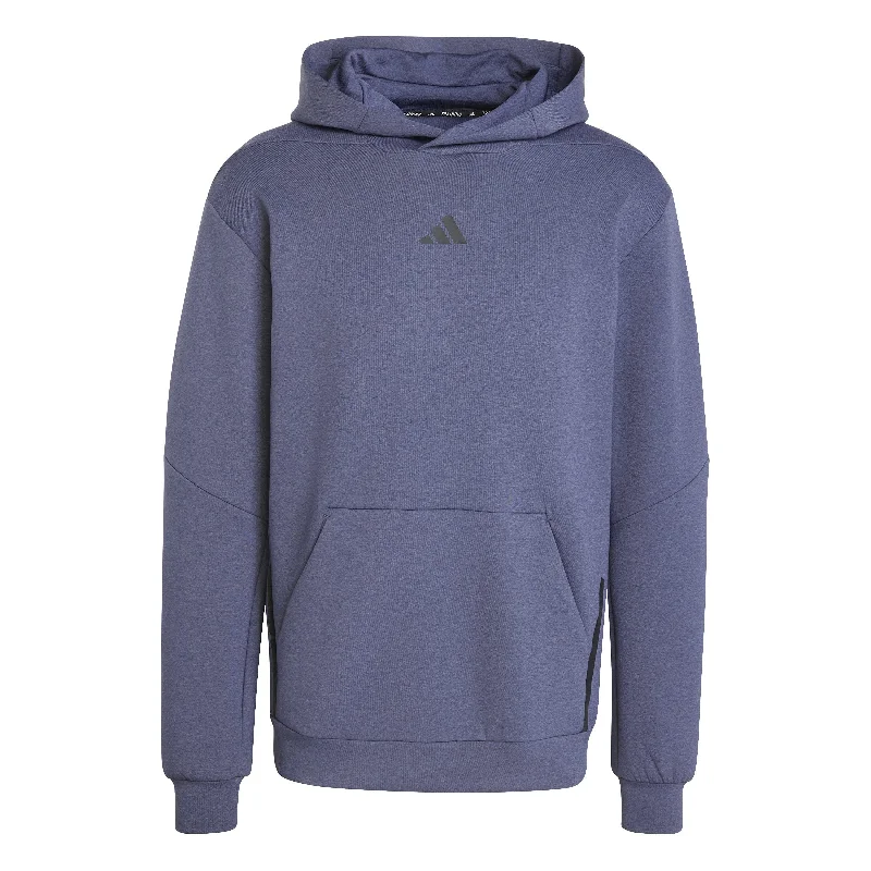 Zip - up men hoodie with multiple pockets for storage D4T HOODIE