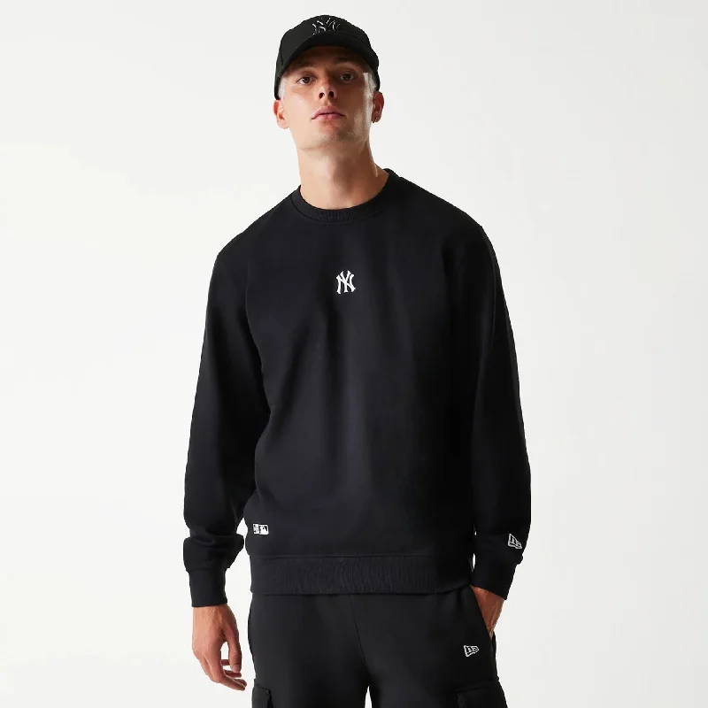 Men hoodie for gym workouts with moisture - wicking technology New York Yankees Korea Black Sweatshirt Men hoodie for gym workouts with moisture - wicking technology New York Yankees Korea Black Sweatshirt