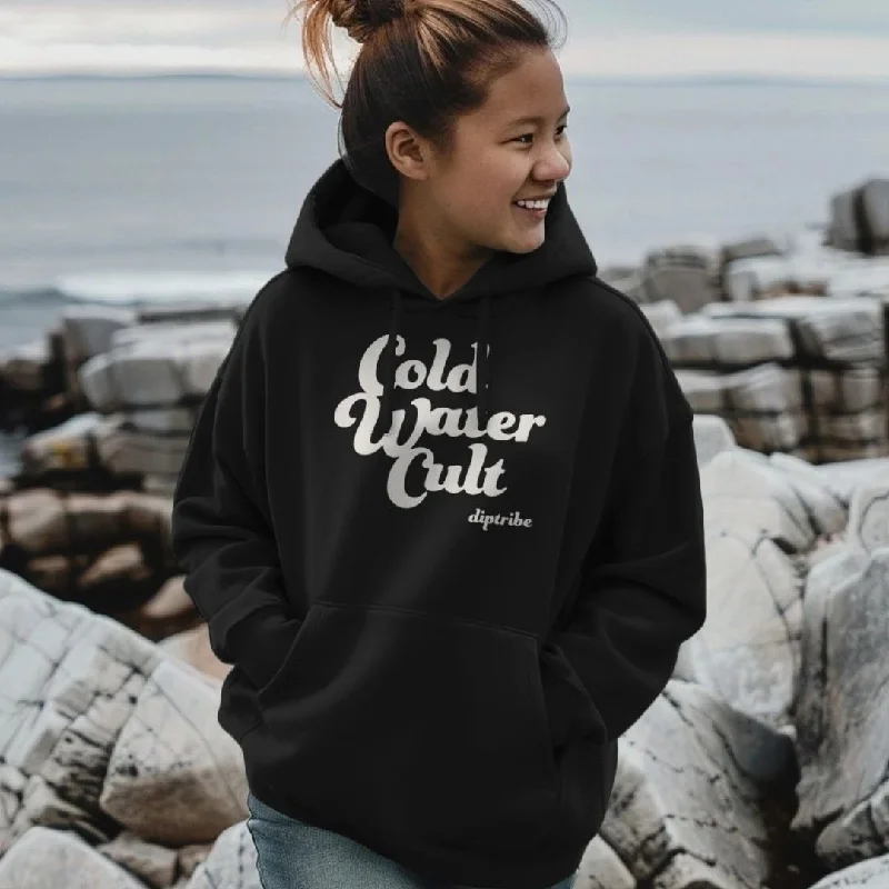 Men hoodie with a drawstring hood and adjustable hem Cold Water Cult Unisex Hoodie