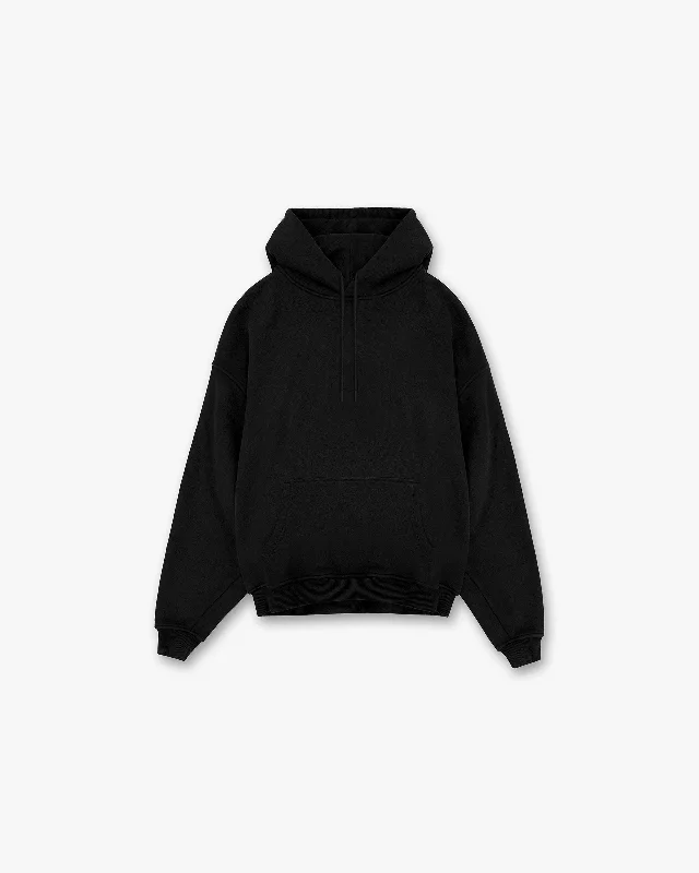 Slim - fit men hoodie to pair with skinny jeans 247 DNA Oversized Hoodie - Black