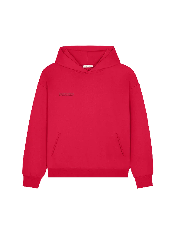 Slim - fit men hoodie to pair with skinny jeans Mens 365 Midweight Hoodie—Goji berry red Slim - fit men hoodie to pair with skinny jeans Mens 365 Midweight Hoodie—Goji berry red