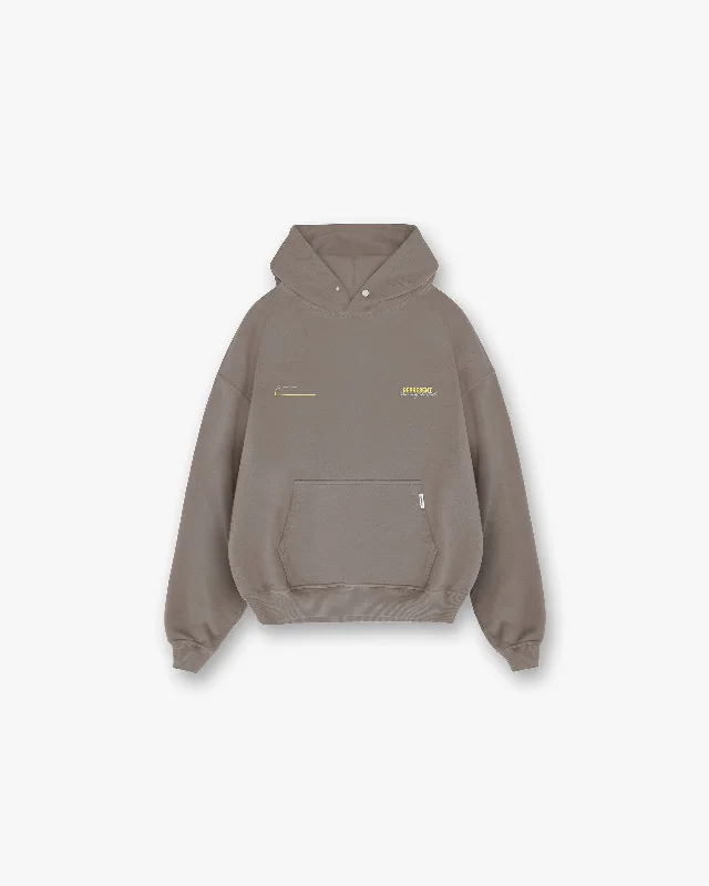 Camouflage - pattern men hoodie for outdoor enthusiasts Patron Of The Club Hoodie - Washed Olive