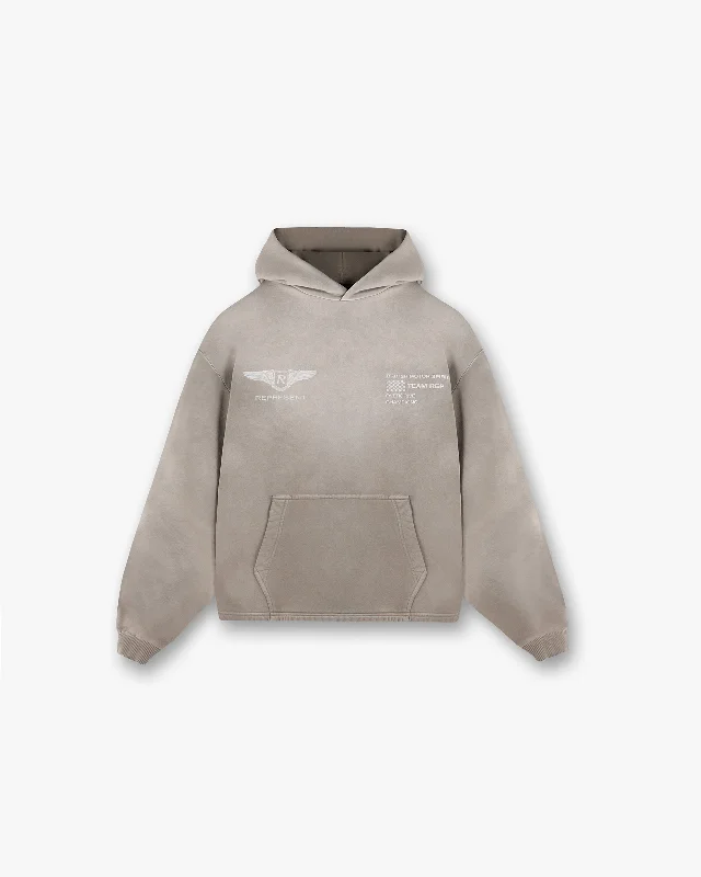 Water - resistant men hoodie for rainy days Team Rep Hoodie - Dark Taupe