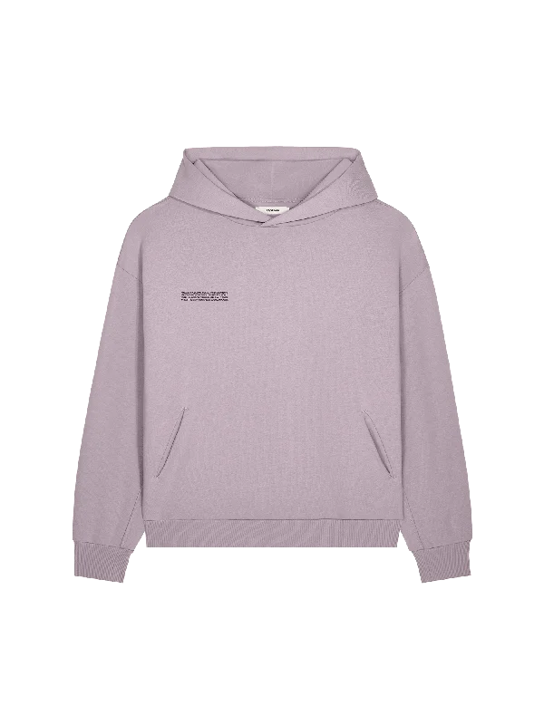 Men hoodie with a drawstring hood and adjustable hem Mens DNA Hoodie—raisin purple