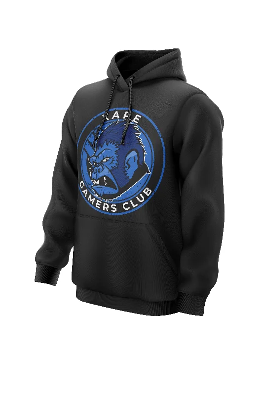 Thermal - insulated men hoodie for winter sports XAPE Crew Hoodie - Black
