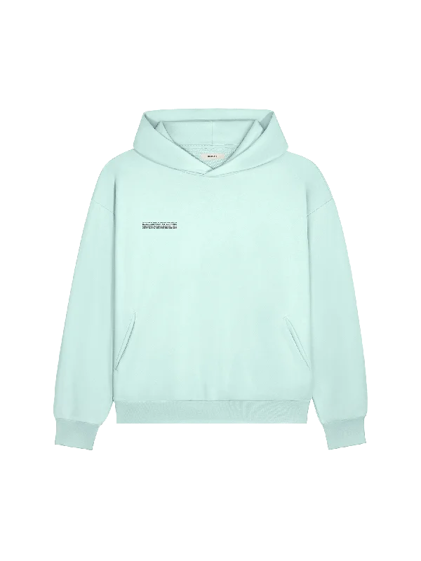 Zip - up men hoodie with multiple pockets for storage Mens 365 Midweight Hoodie—reflect blue