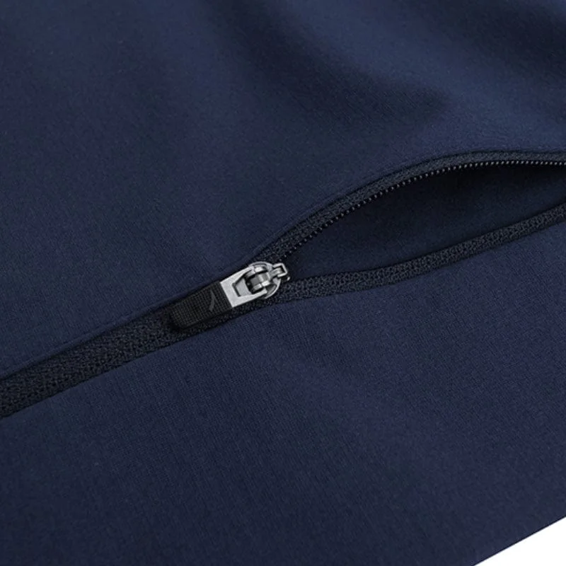 Oversized men hoodie with dropped shoulders for a streetwear look KNIT TRACK TOP