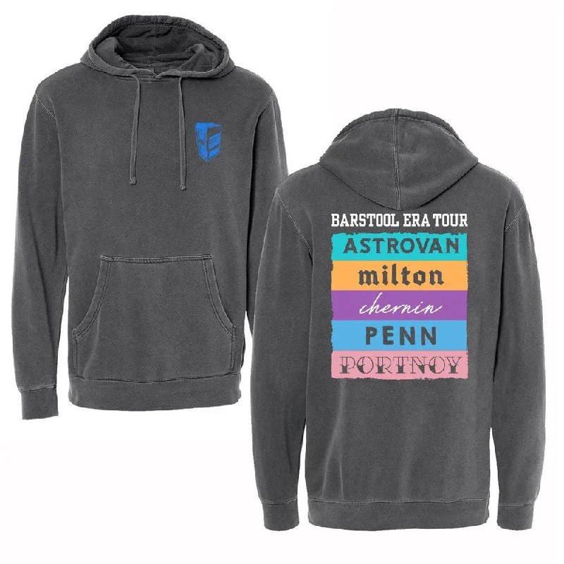 Water - resistant men hoodie for rainy days The Barstool Era Tour Hoodie