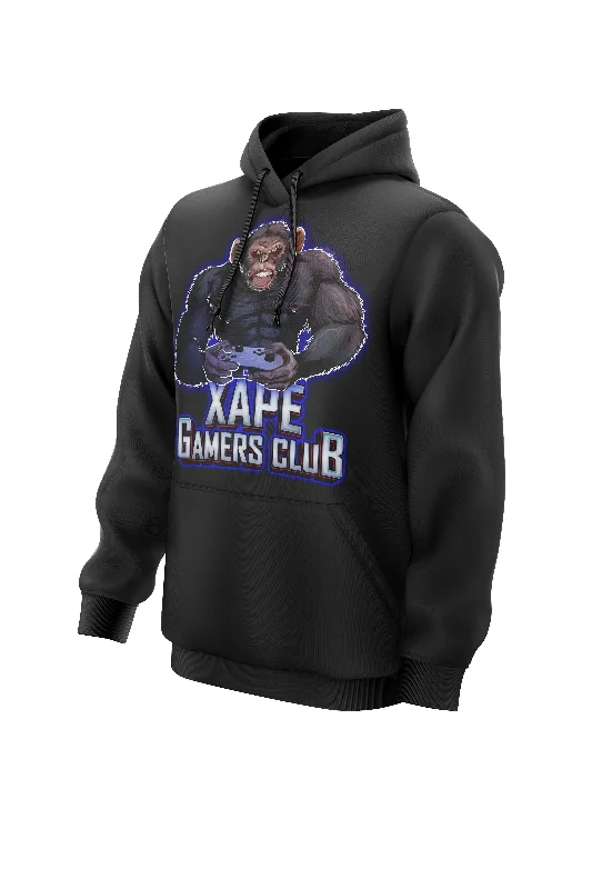Slim - fit men hoodie to pair with skinny jeans XAPE Console Hoodie - Black