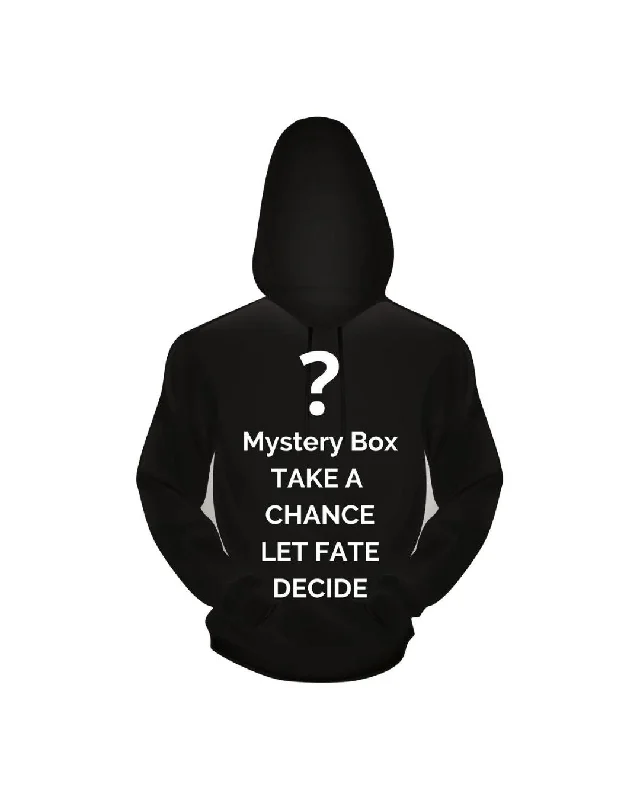 Men hoodie with a kangaroo pocket and ribbed cuffs Hoodie Youth - Mystery Box