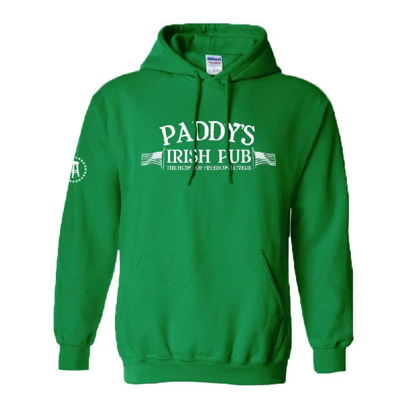 Graphic - printed men hoodie with anime motifs for otaku fans Paddy's Irish Pub Hoodie